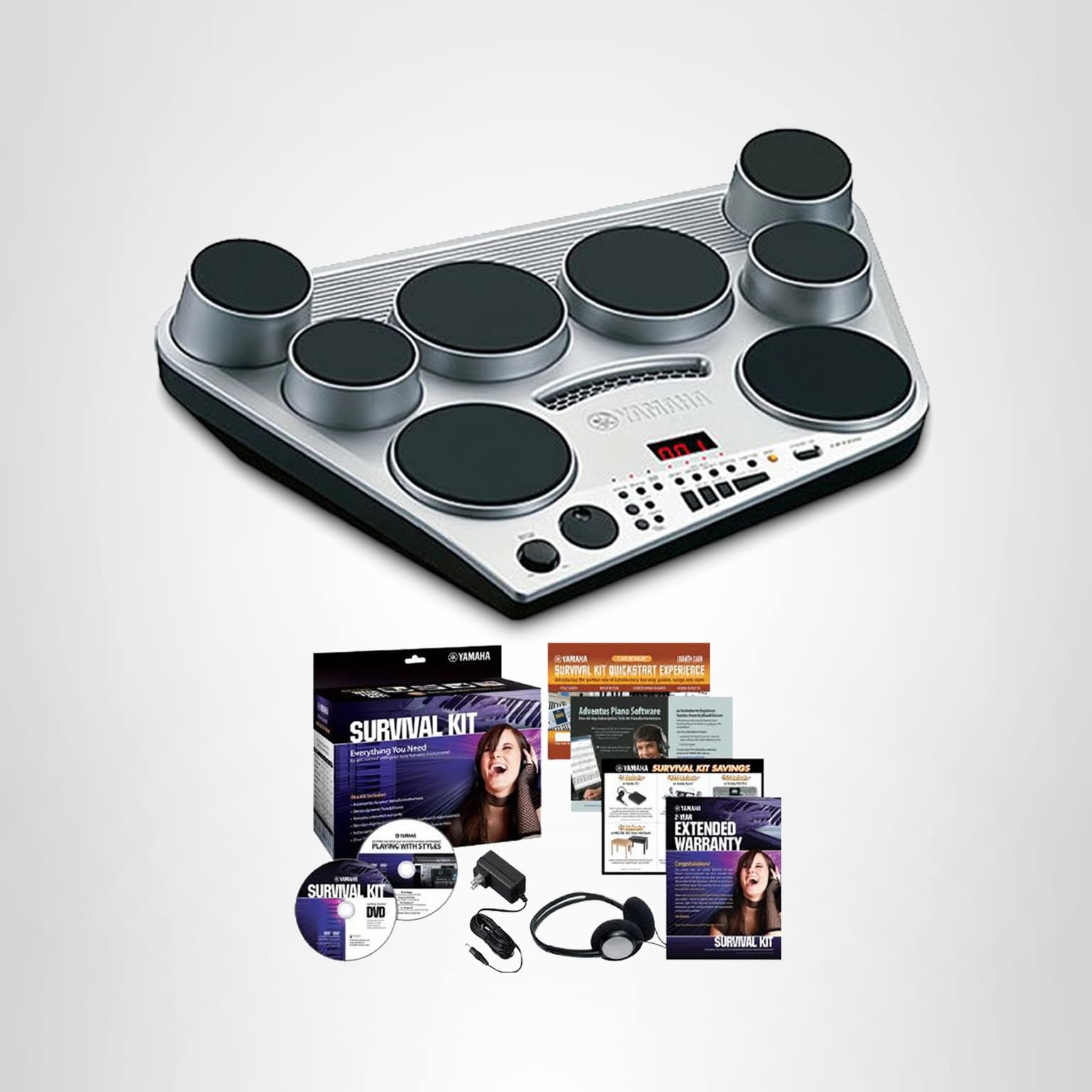 Amazon.com: Yamaha DD-65 Portable Digital Drum Kit with Foot